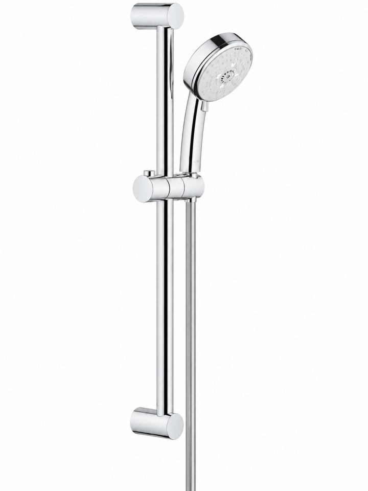 Grohe Tempesta Cosmopolitan 100 Sürgülü Duş Seti, 3 Akışlı