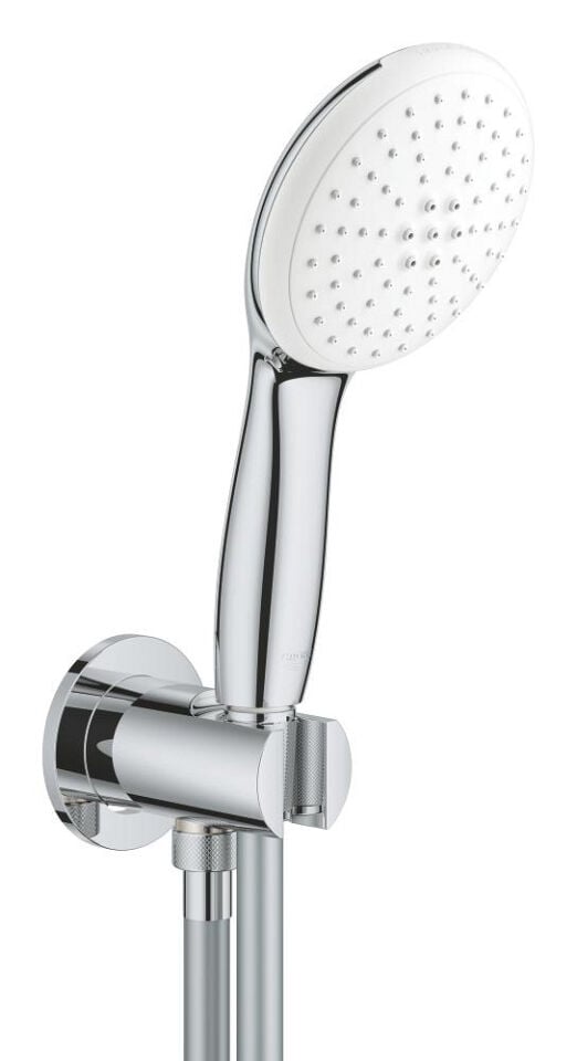 GROHE TEMPESTA 110 EL DUŞU SETİ, 2 AKIŞLI, DUVAR BAĞLANTISI VE 1500 MM HORTUMLU