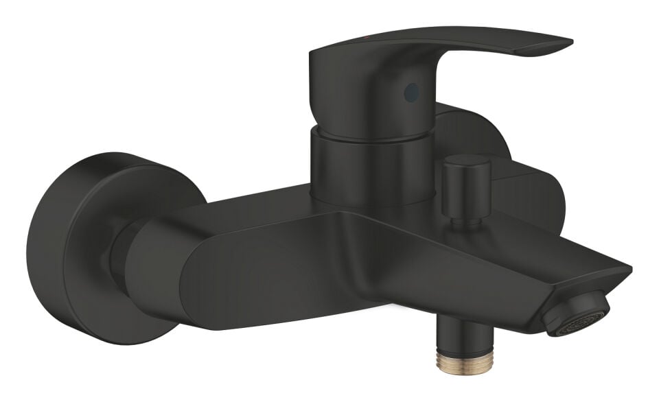 GROHE EUROSMART TEK KUMANDALI BATARYASI DUVAR DIŞI – MAT SİYAH