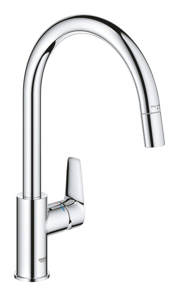 GROHE BAUEDGE SPİRALLİ EVYE BATARYASI 30536000