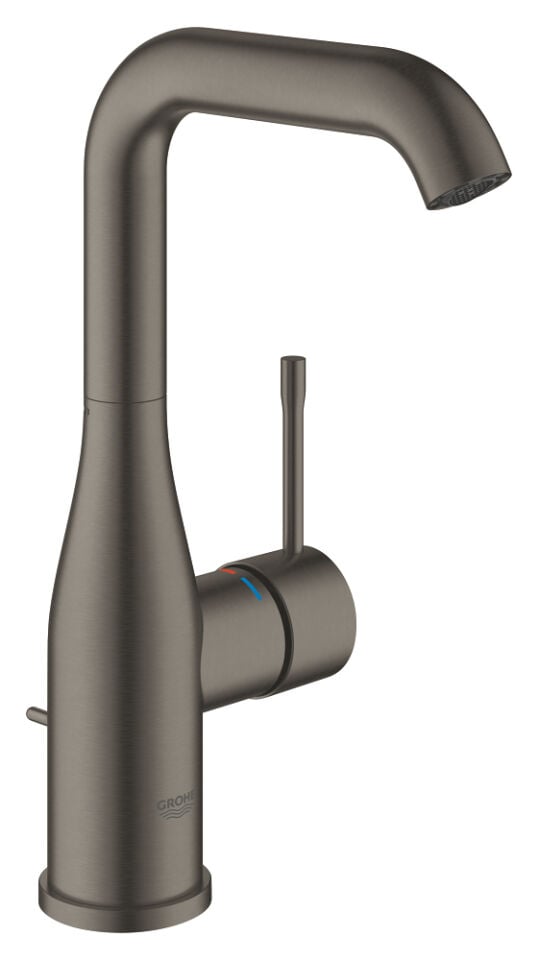 GROHE ESSENCE NEW TEK KUMANDALI LAVABO BATARYASI BATARYASI L BOY – FIRÇALANMIŞ HARD GRAPHİTE