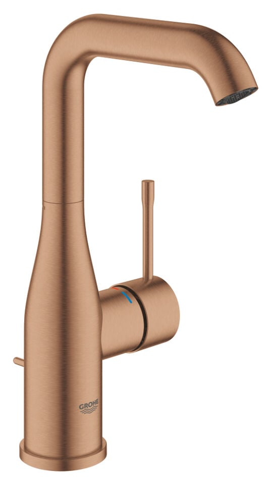 GROHE ESSENCE NEW TEK KUMANDALI LAVABO BATARYASI BATARYASI L BOY – FIRÇALANMIŞ WARM SUNSET