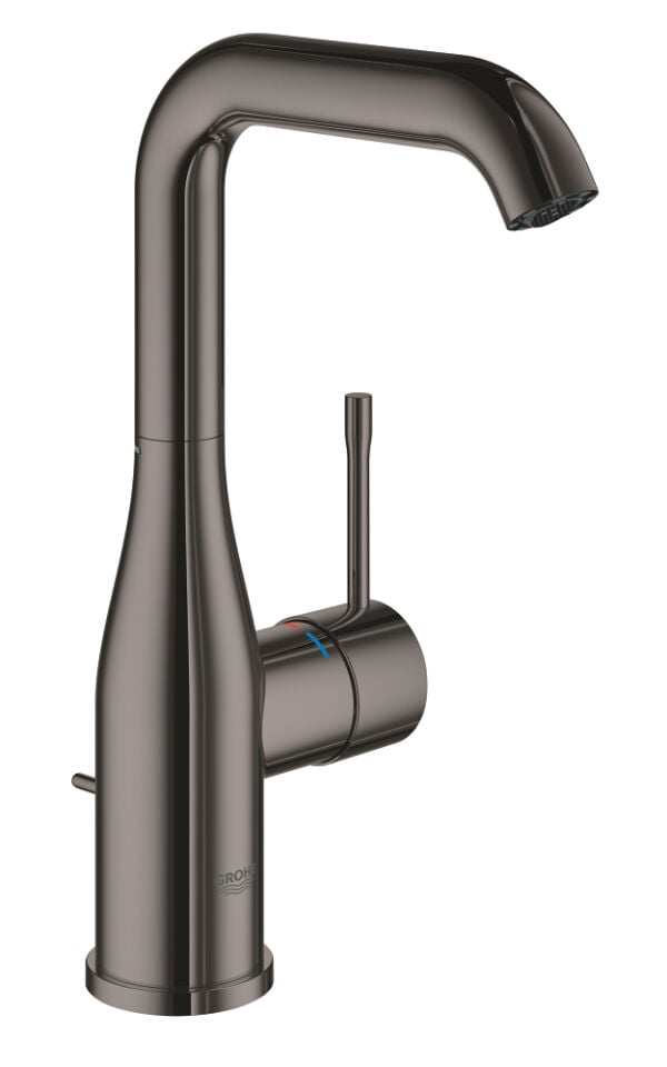 GROHE ESSENCE NEW TEK KUMANDALI LAVABO BATARYASI BATARYASI L BOY – HARD GRAPHİTE