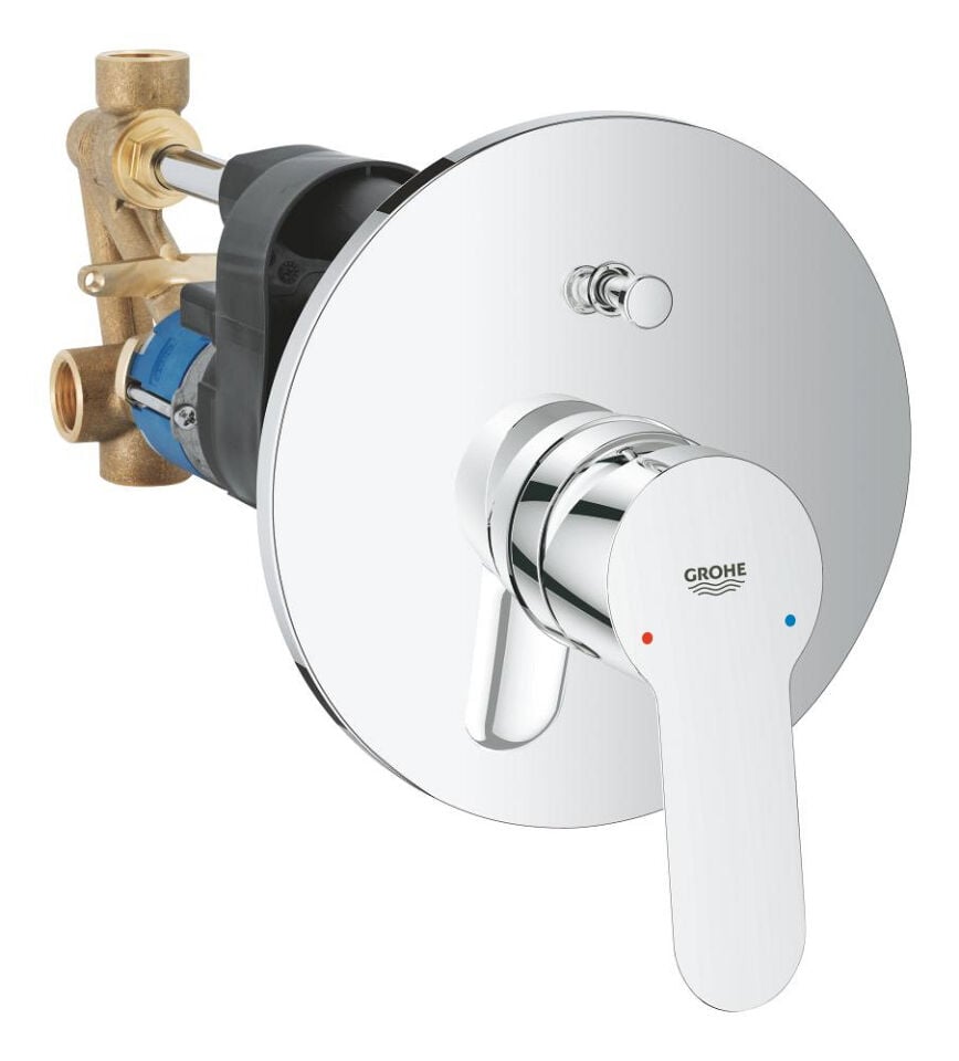 GROHE BAUEDGE ANKASTRE BANYO BATARYASI YUVARLAK