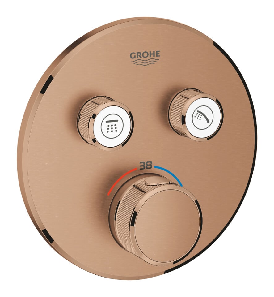 GROHE SMART CONTROL ANKASTRE BANYO DUŞ BAT YIV.2Ç – FIRÇALANMIŞ WARM SUNSET