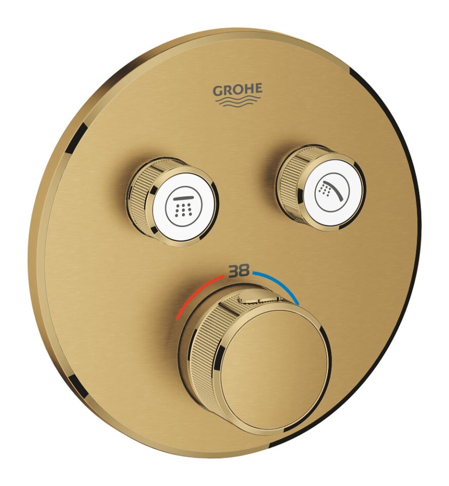 GROHE SMART CONTROL ANKASTRE BANYO DUŞ BAT YIV.2Ç – FIRÇALANMIŞ COOL SUNRİSE
