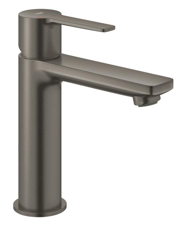 GROHE LİNEARE TEK KUMANDALI LAVABO BATARYASI BAS-AÇ S – FIRÇALANMIŞ HARD GRAPHİTE