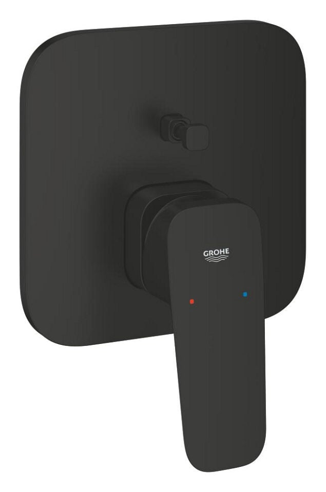 GROHE CUBEO TEK KUMANDALI ANDA DIŞ GÖVDE BAT – MAT SİYAH