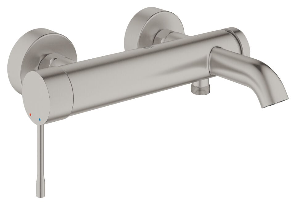 GROHE ESSENCE NEW TEK KUMANDALI BATARYASI BANYO DUVAR DIŞI – SUPERSTEEL
