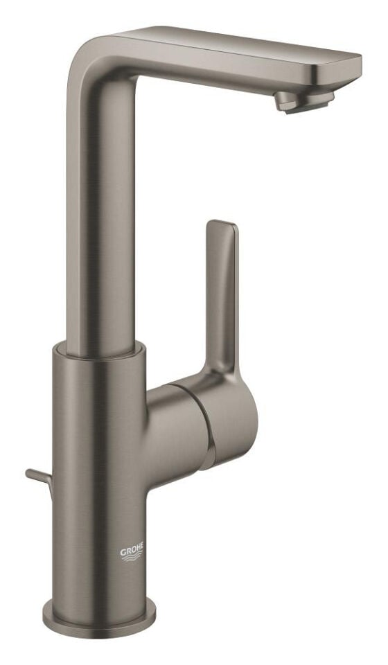 GROHE LINEARE NEW TEK KUMANDALI LAVABO BATARYASI L BOYUT – FIRÇALANMIŞ HARD GRAPHITE