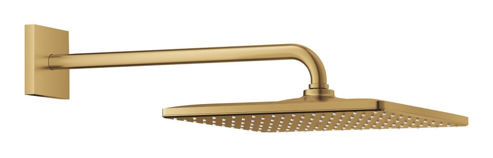 GROHE RAINSHOWER MONO 310 CUBE TEPE DUŞU SETİ 422 MM – FIRÇALANMIŞ COOL SUNRISE