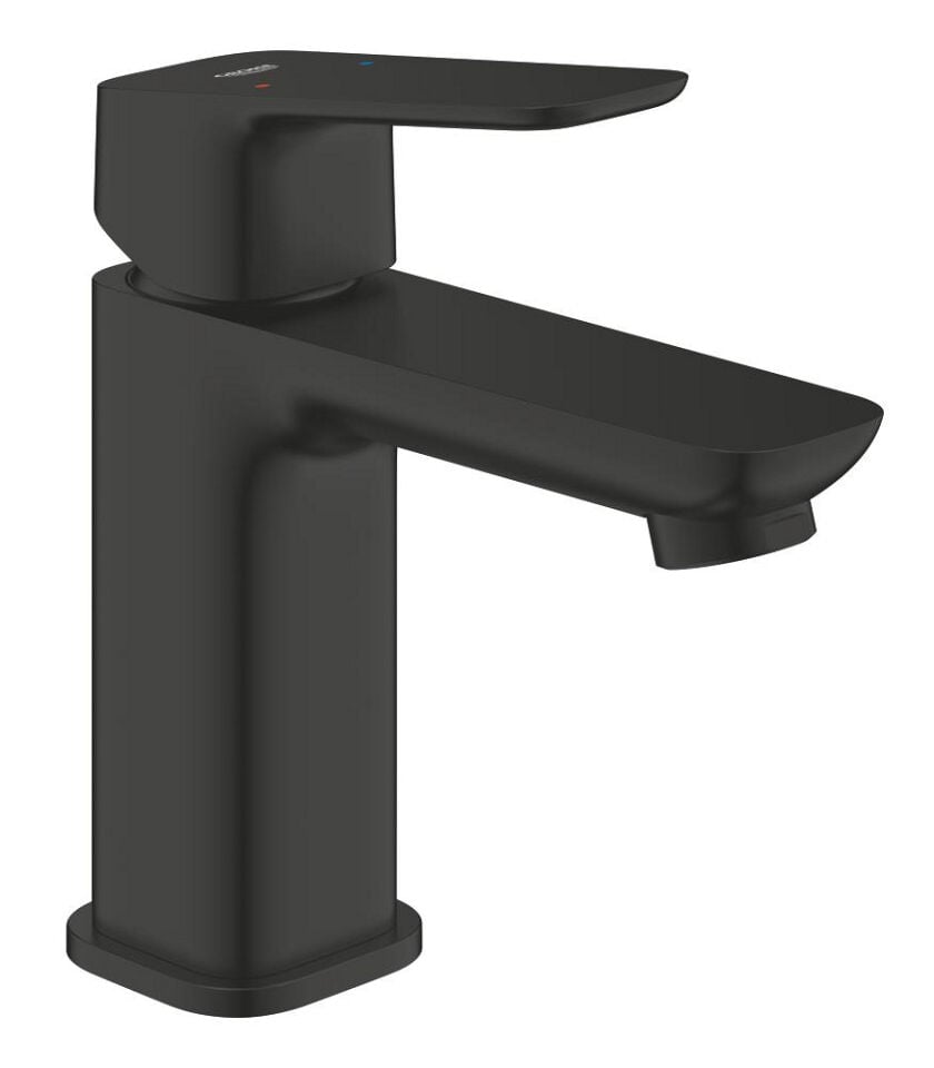 GROHE CUBEO TEK KUMANDALI LAVABO BATARYASI S BOYUT – MAT SİYAH
