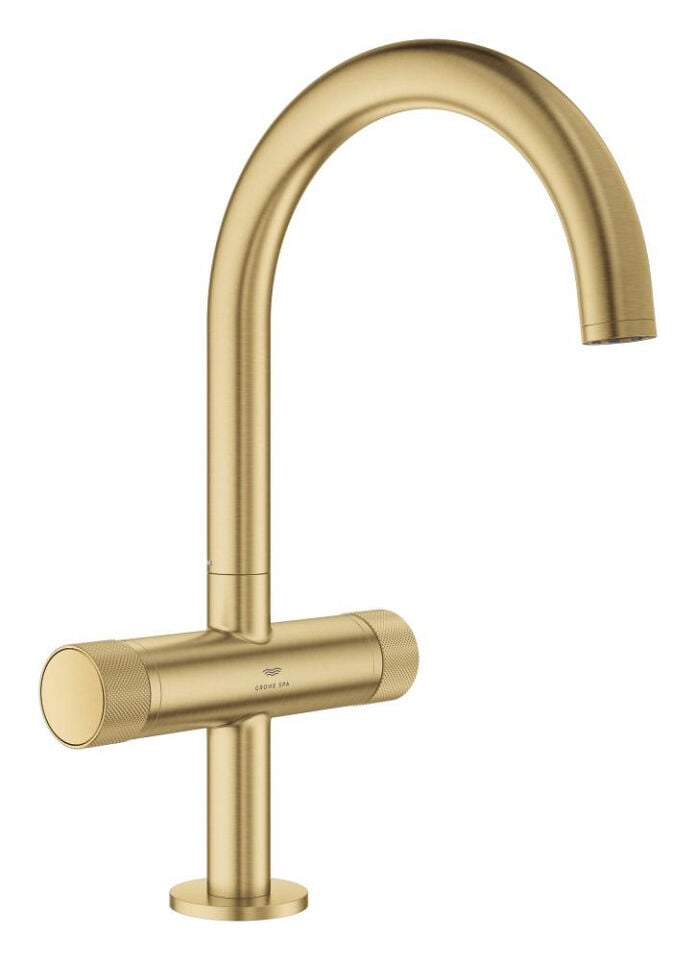 GROHE ATRIO PRIVATE COLLECTION TEK KUMANDALI LAVABO BATARYASI L BOYUT – FIRÇALANMIŞ COOL SUNRISE