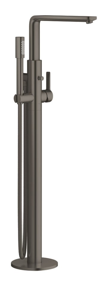 GROHE LINEARE NEW YERDEN MONTAJLI BANYO BATARYASI – FIRÇALANMIŞ HARD GRAPHITE