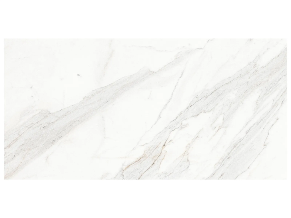 ANATOLIA MAJESTO CALACATTA BORGHINI 120 × 280 CM PARLAK 6 MM COLORSYNC SİNTERLENMİŞ PLAKA