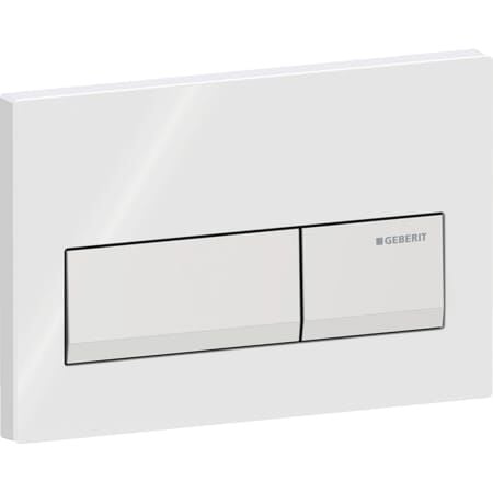 GEBERIT ALPHA50 SQUARE KUMANDA KAPAĞI – BEYAZ
