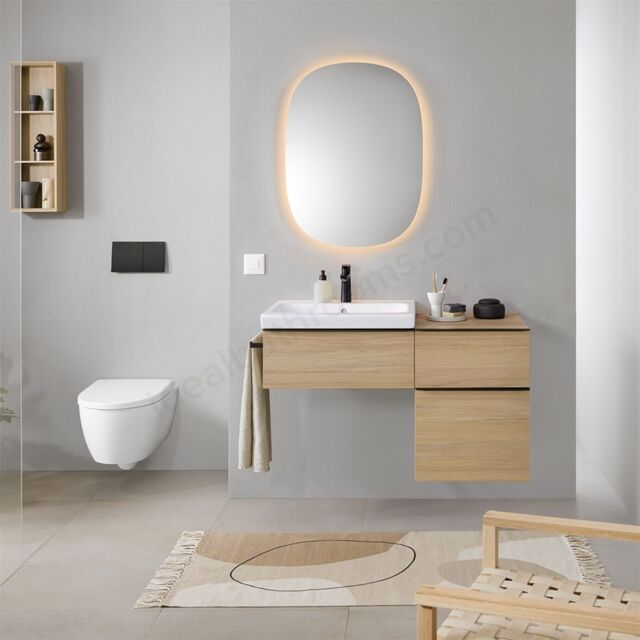 GEBERİT OPTİON OVAL AYDINLATMALI AYNA B60/80
