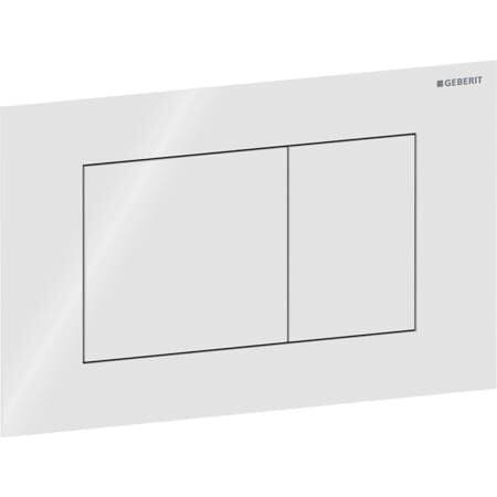 GEBERİT SİGMA40 SQUARE SİYAH CAM