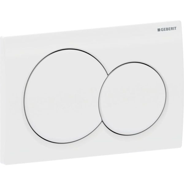 GEBERIT ALPHA01 ROUND KUMANDA KAPAĞI – BEYAZ