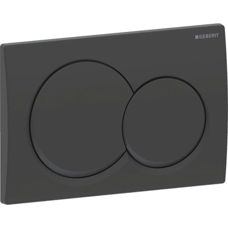 GEBERIT ALPHA01 ROUND KUMANDA KAPAĞI MAT SIYAH - 115.035.14.1