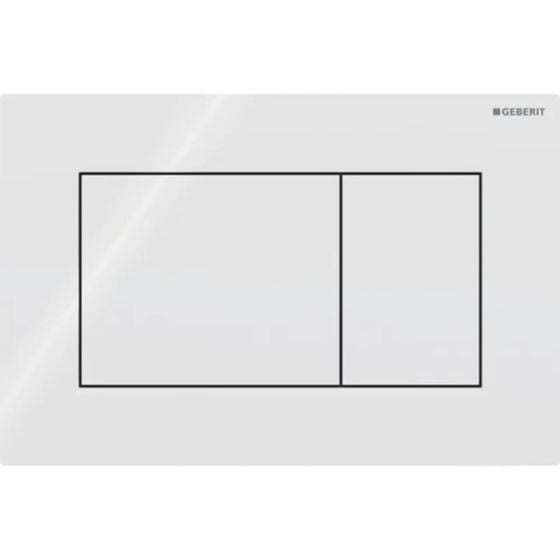 GEBERIT ALPHA01 SQUARE KUMANDA KAPAĞI – BEYAZ