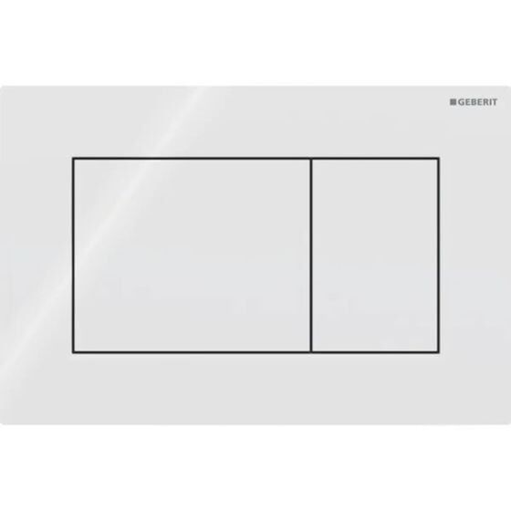 GEBERIT ALPHA01 SQUARE KUMANDA KAPAĞI BEYAZ - 115.055.11.1