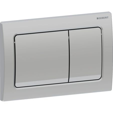 GEBERIT ALPHA01 SQUARE KUMANDA KAPAĞI MAT KROM 115.055.46.1