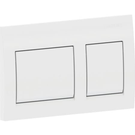 GEBERIT ALPHA25 SQUARE KUMANDA KAPAĞI – BEYAZ