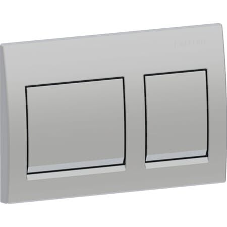 GEBERIT ALPHA25 SQUARE KUMANDA KAPAĞI – MAT KROM