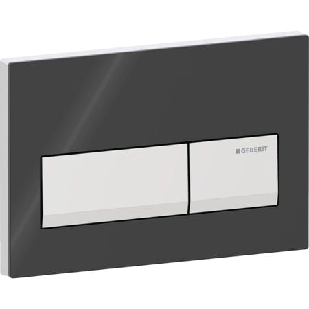 GEBERIT ALPHA50 SQUARE KUMANDA KAPAĞI – SIYAH