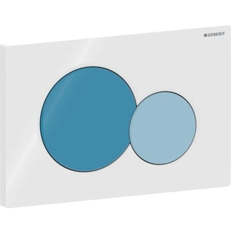 GEBERIT SIGMA01 ROUND KUMANDA KAPAĞI – KOYU MAVI / AÇIK MAVI