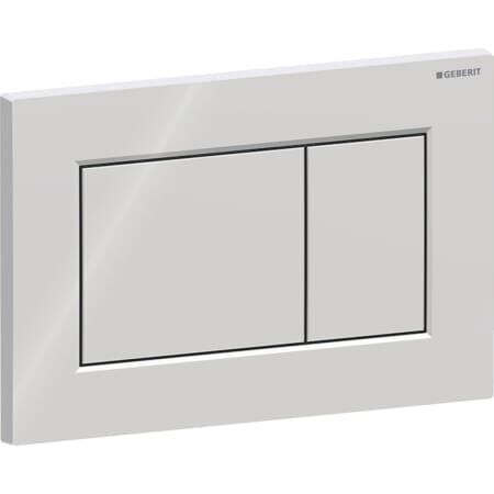 GEBERIT SIGMA01 SQUARE KUMANDA KAPAĞI PARLAK KROM - 115.660.21.1