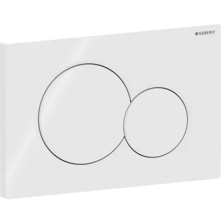 GEBERIT SIGMA20 ROUND KUMANDA KAPAĞI – BEYAZ / MAT BEYAZ / BEYAZ