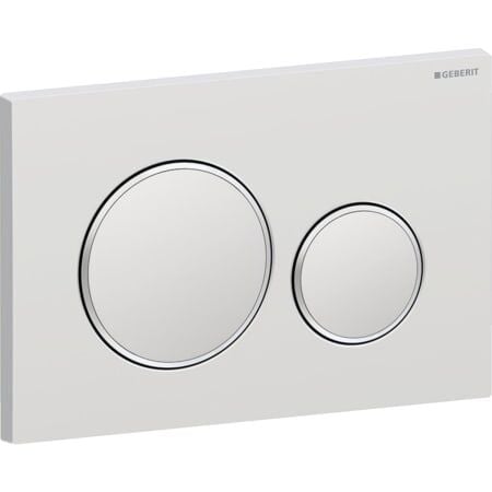 GEBERIT SIGMA20 ROUND KUMANDA KAPAĞI – MAT KROM / PARLAK / MAT KROM