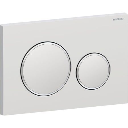 GEBERIT SIGMA20 ROUND KUMANDA KAPAĞI MAT KROM / PARLAK / MAT KROM - 115.882.JQ.1