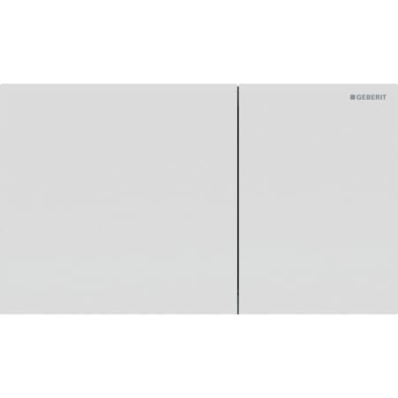 GEBERIT SIGMA70 SQUARE KUMANDA KAPAĞI MAT BEYAZ - 115.622.JT.1